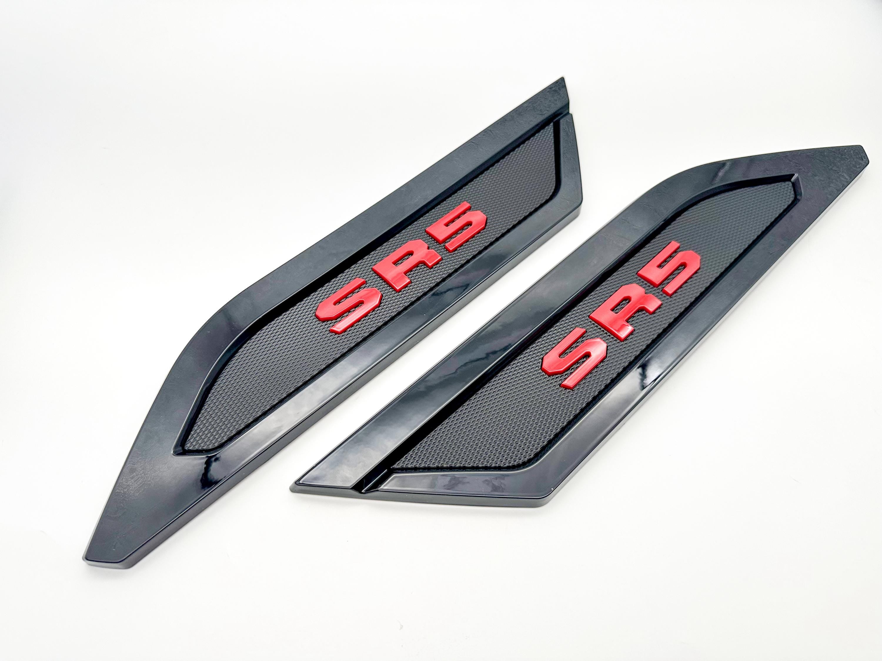 Chrome Black Door Side Body Molding Trim For 2022-2025 Toyota Tundra SR5