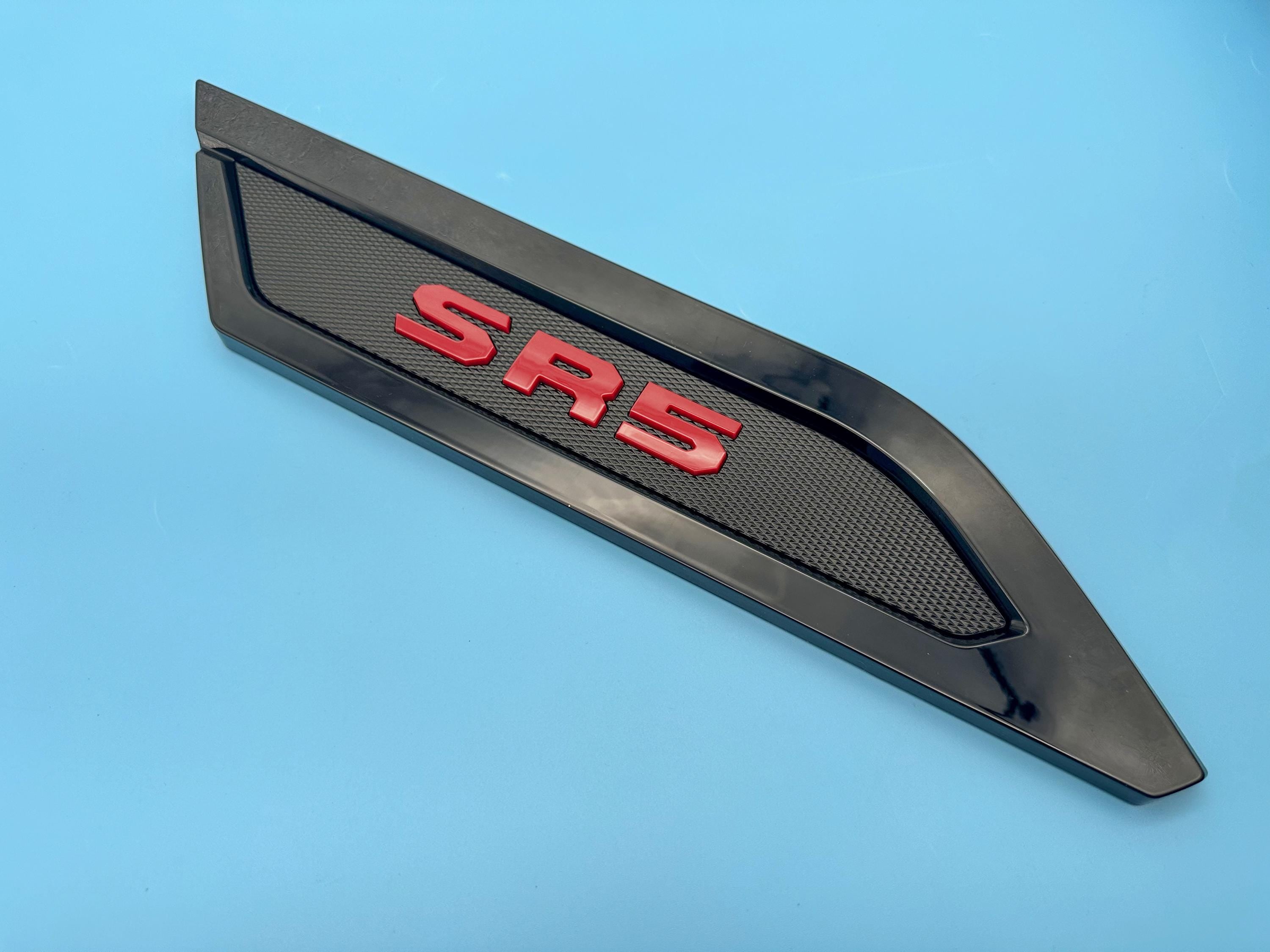 Chrome Black Door Side Body Molding Trim For 2022-2025 Toyota Tundra SR5