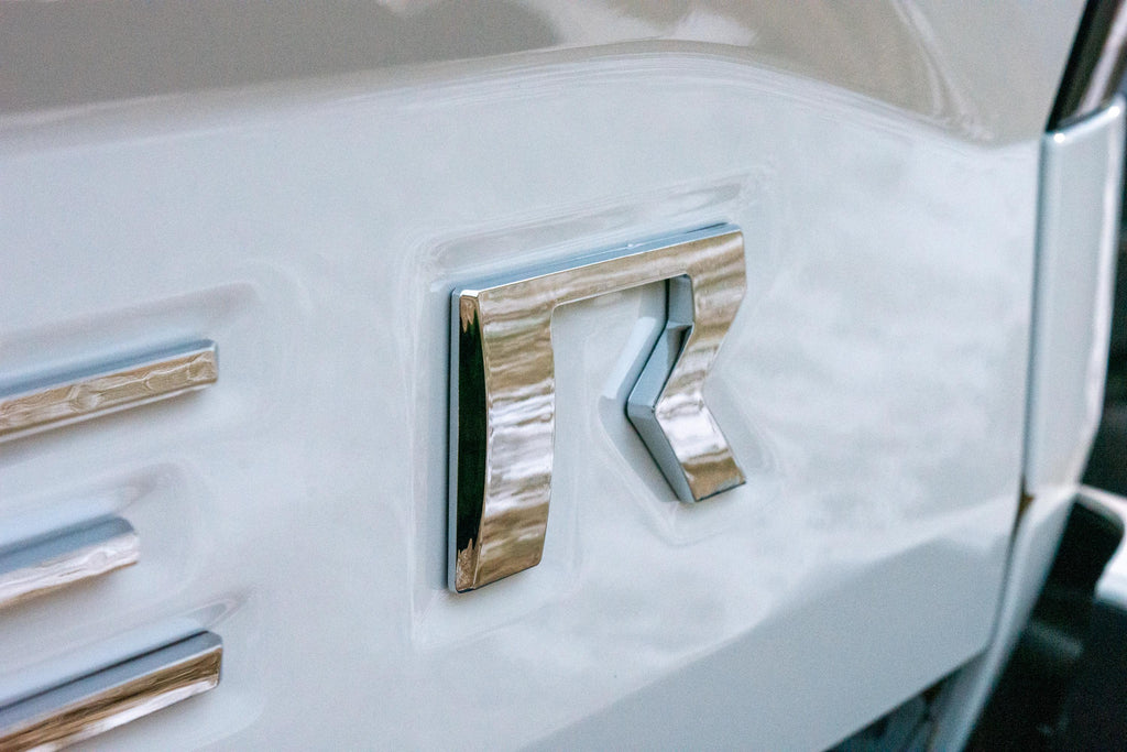 Chrome 0.3in Raised Tailgate Decals Stickers Insert Letters Compatible with 2022 2023 2024 Nissan Frontier