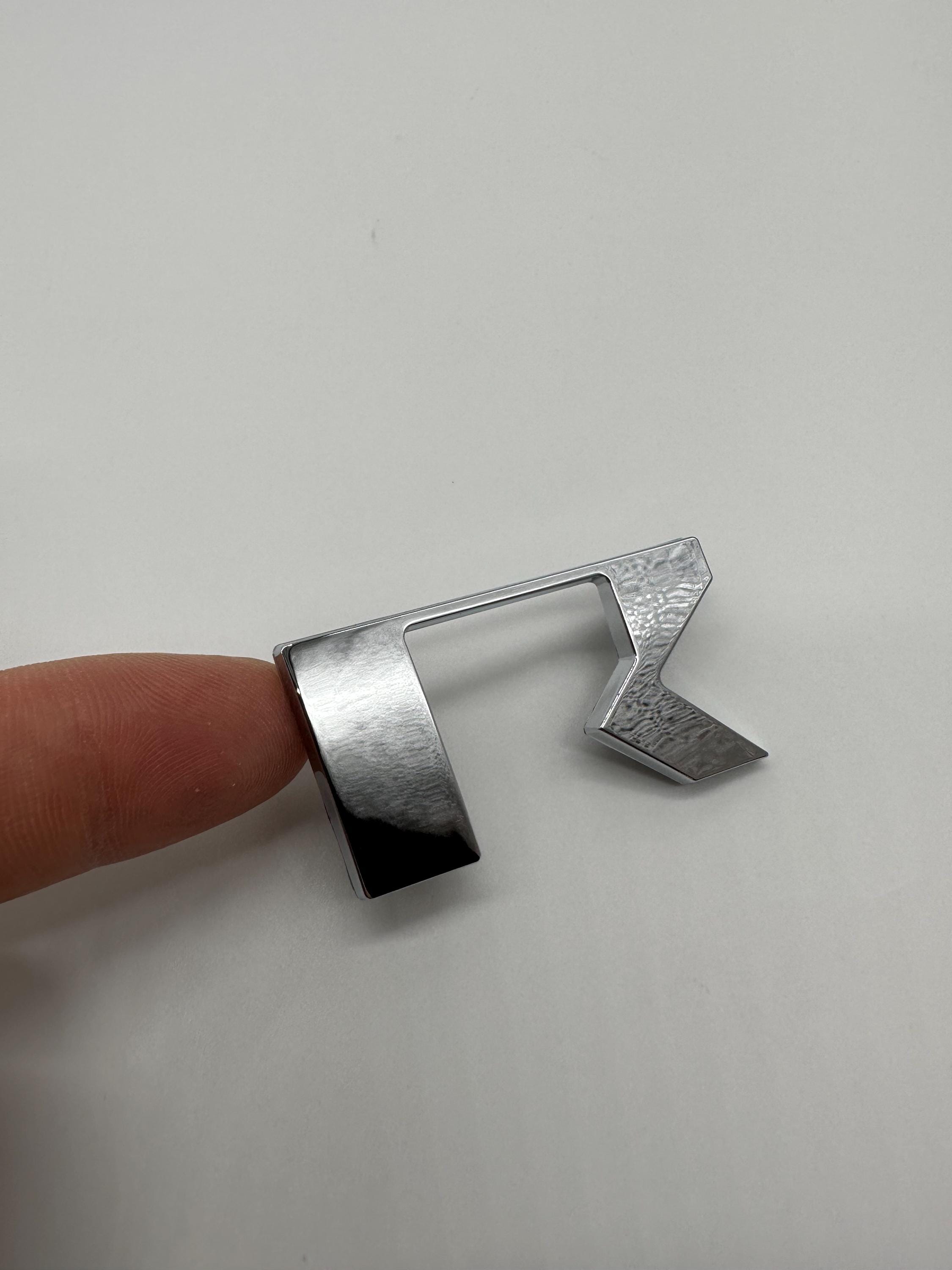 Chrome Raised Front Hood Decals Stickers Insert Letters Compatible with 2022-2025 Nissan Frontier