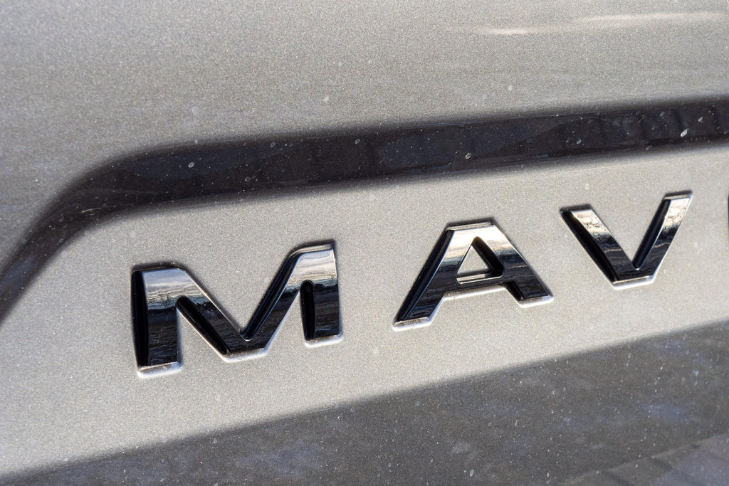 0.3in Raised Badges Fits 2022-2025 Ford Maverick Tailgate Letters ABS Plastic Insert Decals - Durable Raised Badge Kit