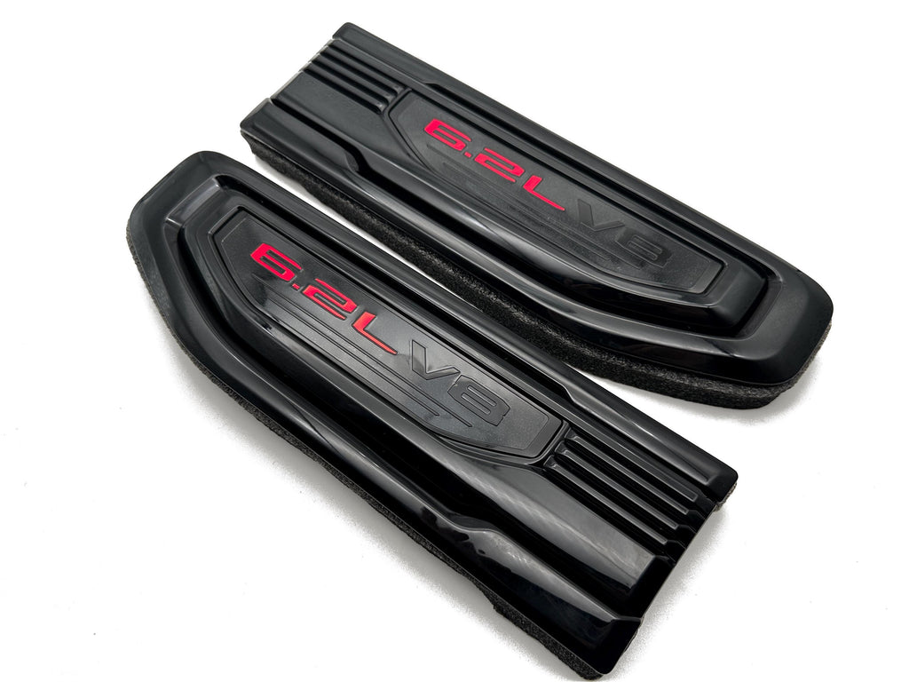 Black emblem Fit For 19-24 GMC Sierra 1500 6.2L V8 Duramax Fender Vent Emblem Kit Black 86532094