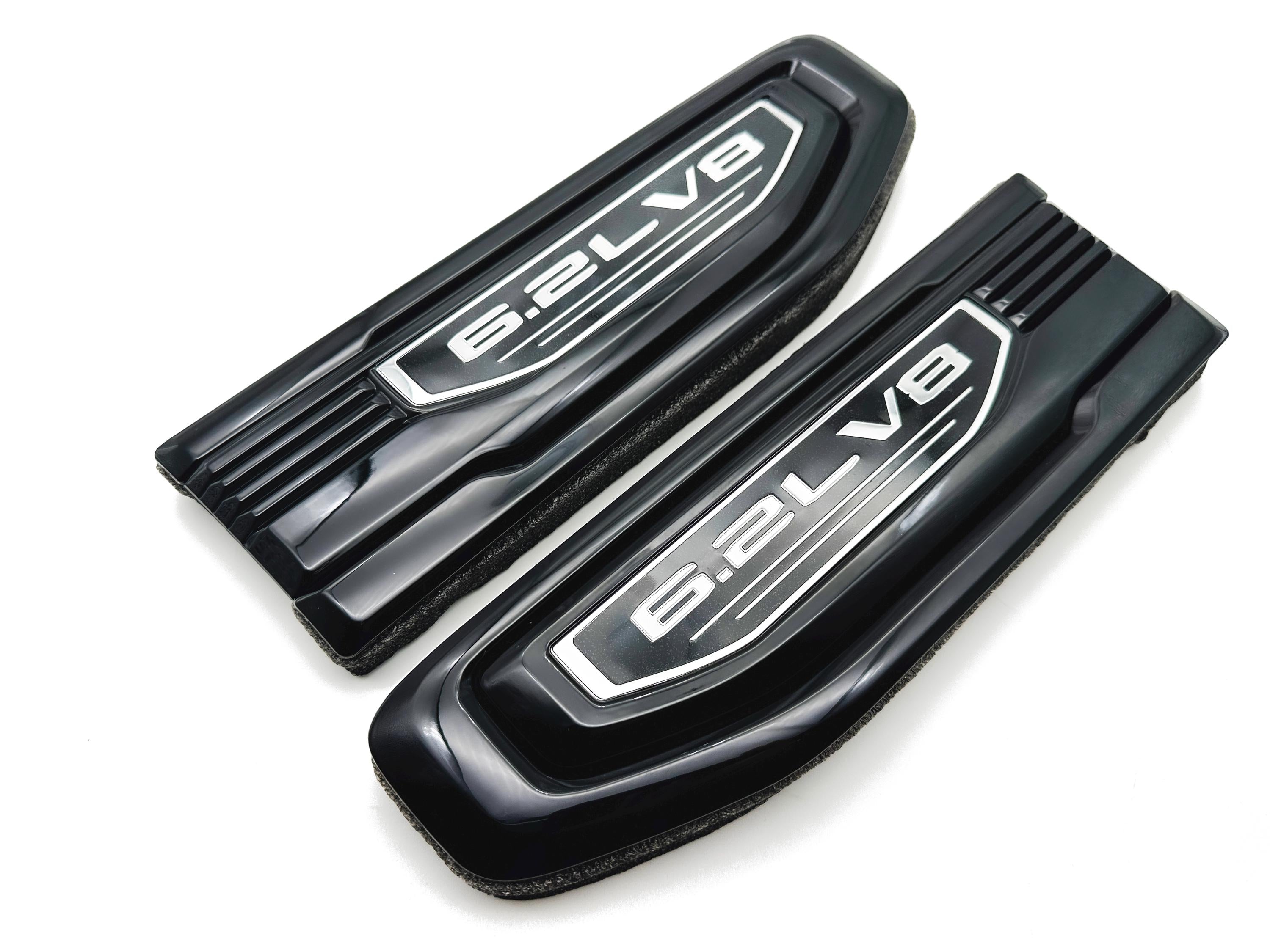 Black emblem Fit For 19-24 GMC Sierra 1500 6.2L V8 Duramax Fender Vent Emblem Kit Black 86532094