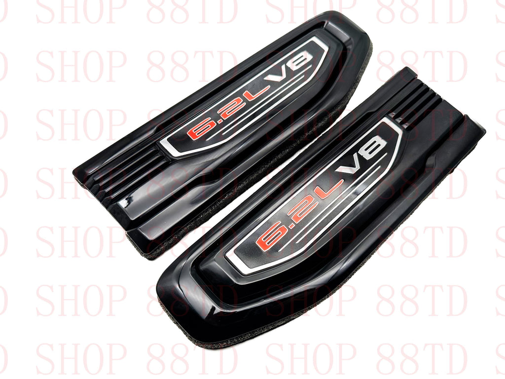 Black emblem Fit For 19-24 GMC Sierra 1500 6.2L V8 Duramax Fender Vent Emblem Kit Black 86532094