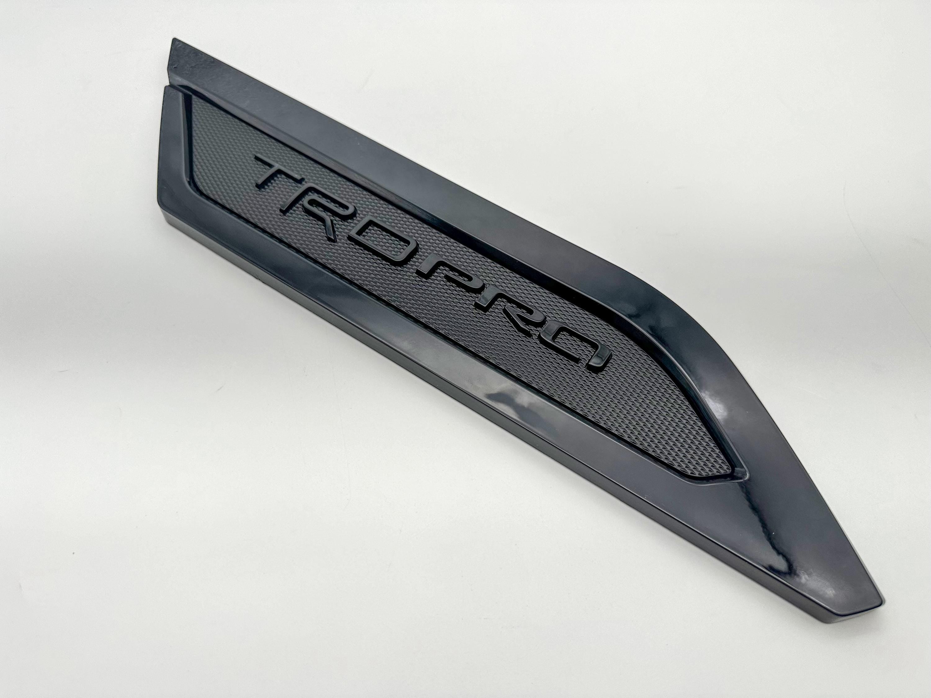 Gloss Black Door Side Body Molding Trim For 2022-2025 Toyota Tundra TRD PRO