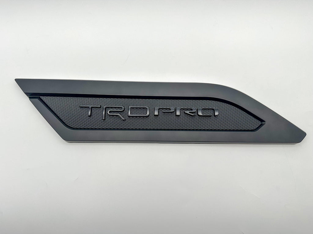 Matte Black Door Side Body Molding Trim For 2022-2025 Toyota Tundra TRD PRO