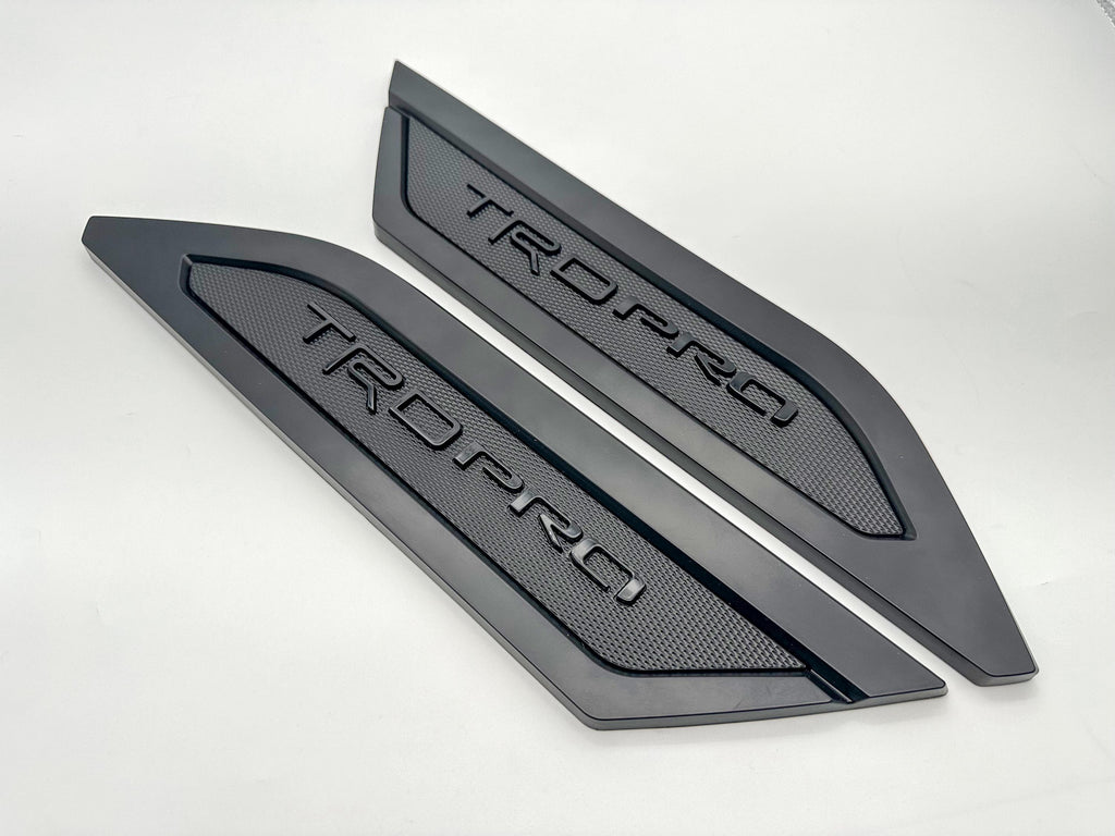 Matte Black Door Side Body Molding Trim For 2022-2025 Toyota Tundra TRD PRO