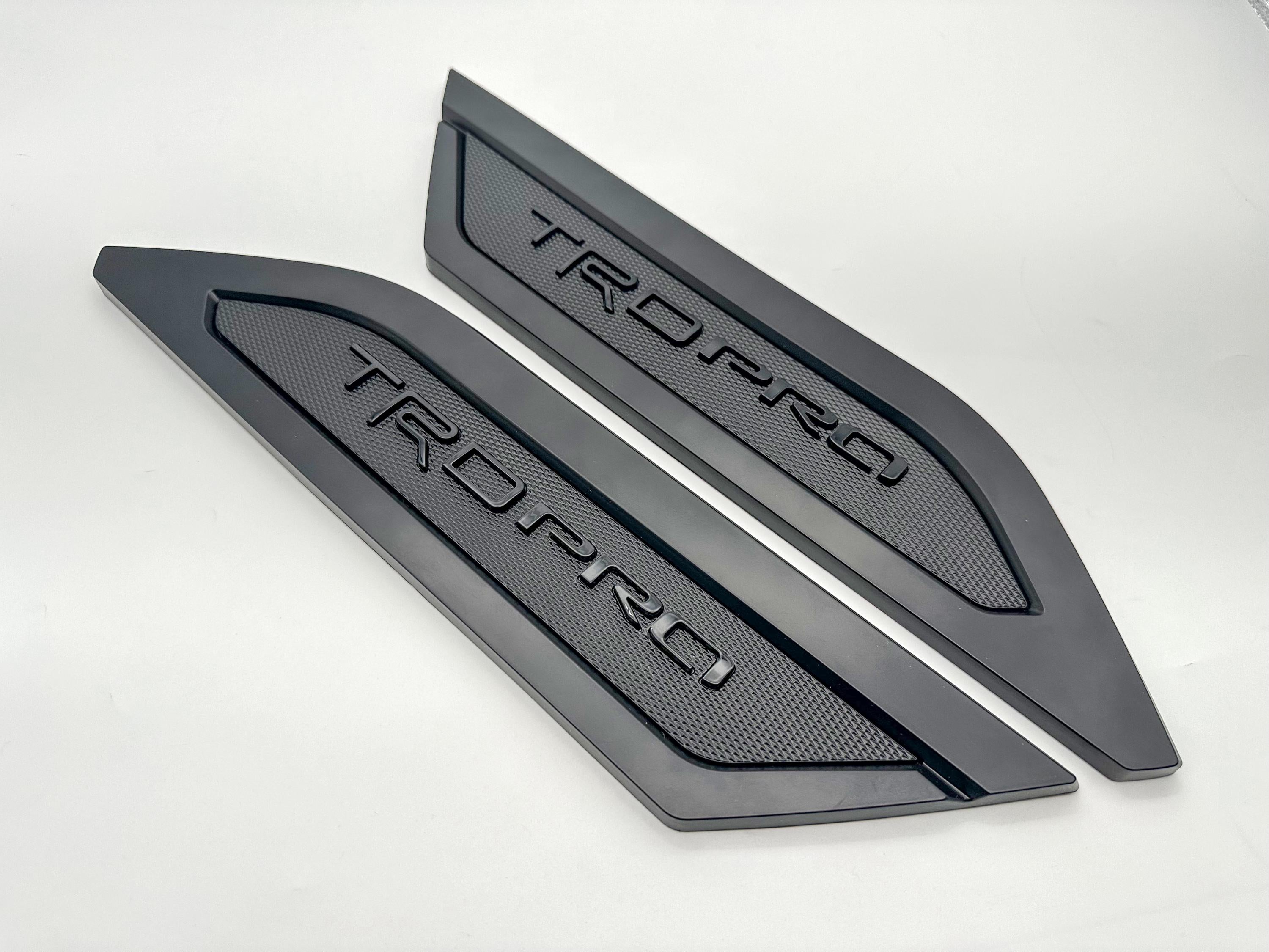 Matte Black Door Side Body Molding Trim For 2022-2025 Toyota Tundra TRD PRO