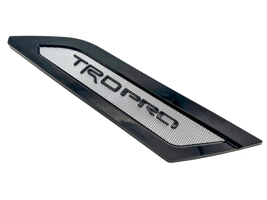 Chrome Black Door Side Body Molding Trim For 2022-2025 Toyota Tundra TRD PRO