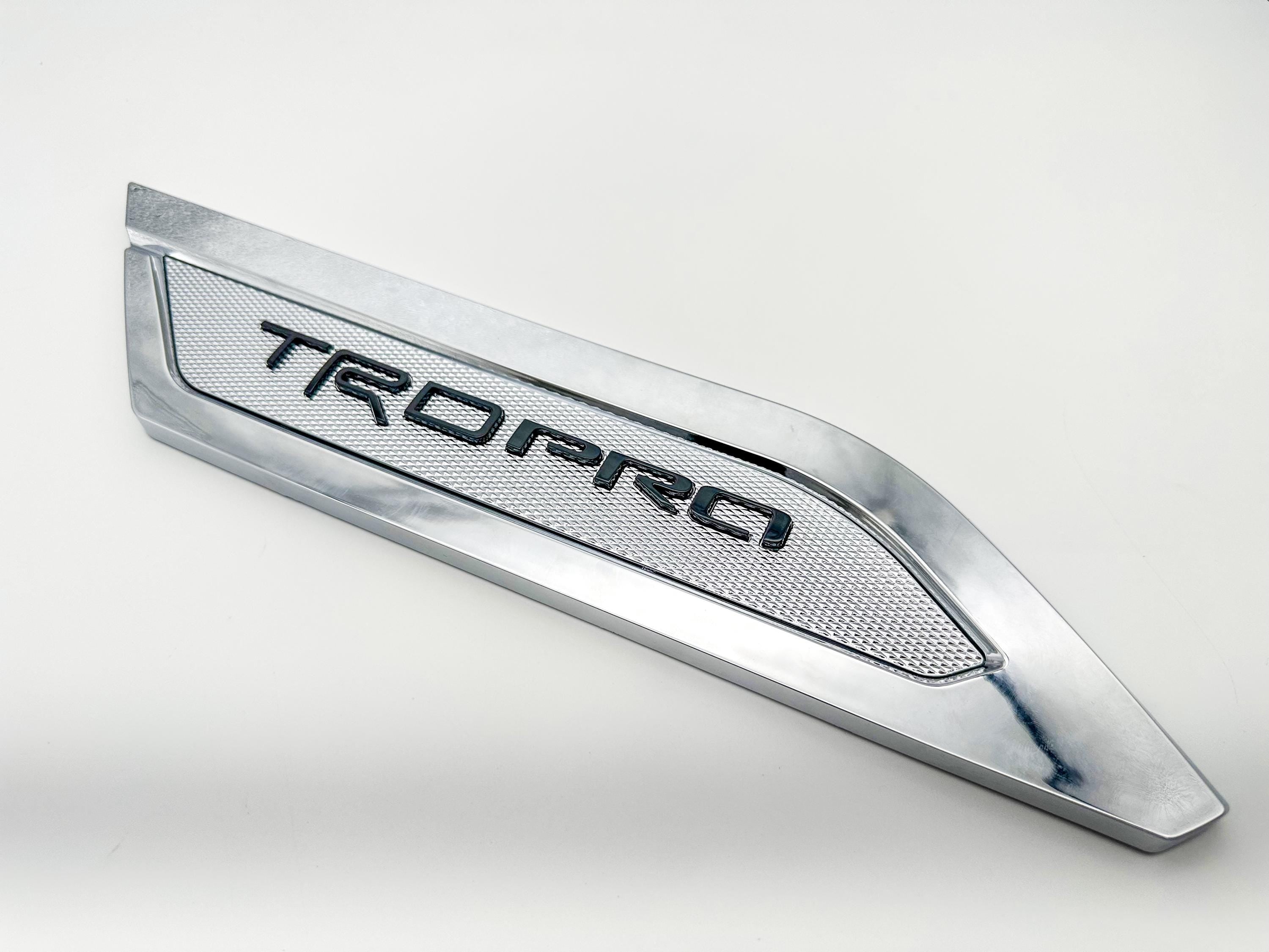 Chrome Door Side Body Molding Trim For 2022-2025 Toyota Tundra TRD PRO