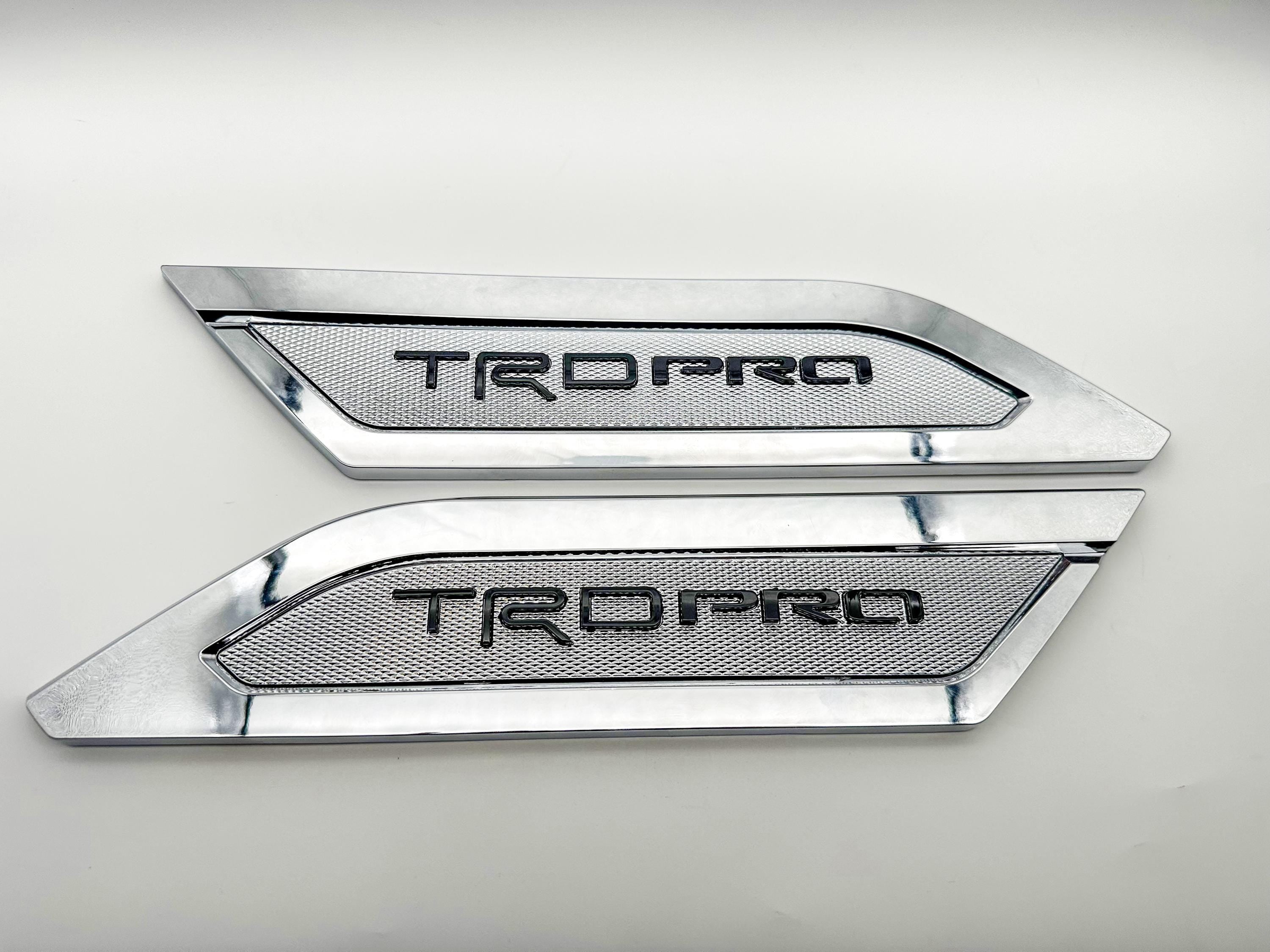 Chrome Door Side Body Molding Trim For 2022-2025 Toyota Tundra TRD PRO