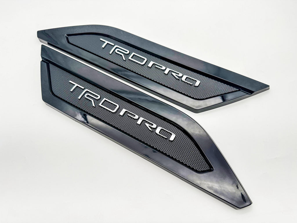 Black Door Side Body Molding Trim For 2022-2025 Toyota Tundra TRD PRO