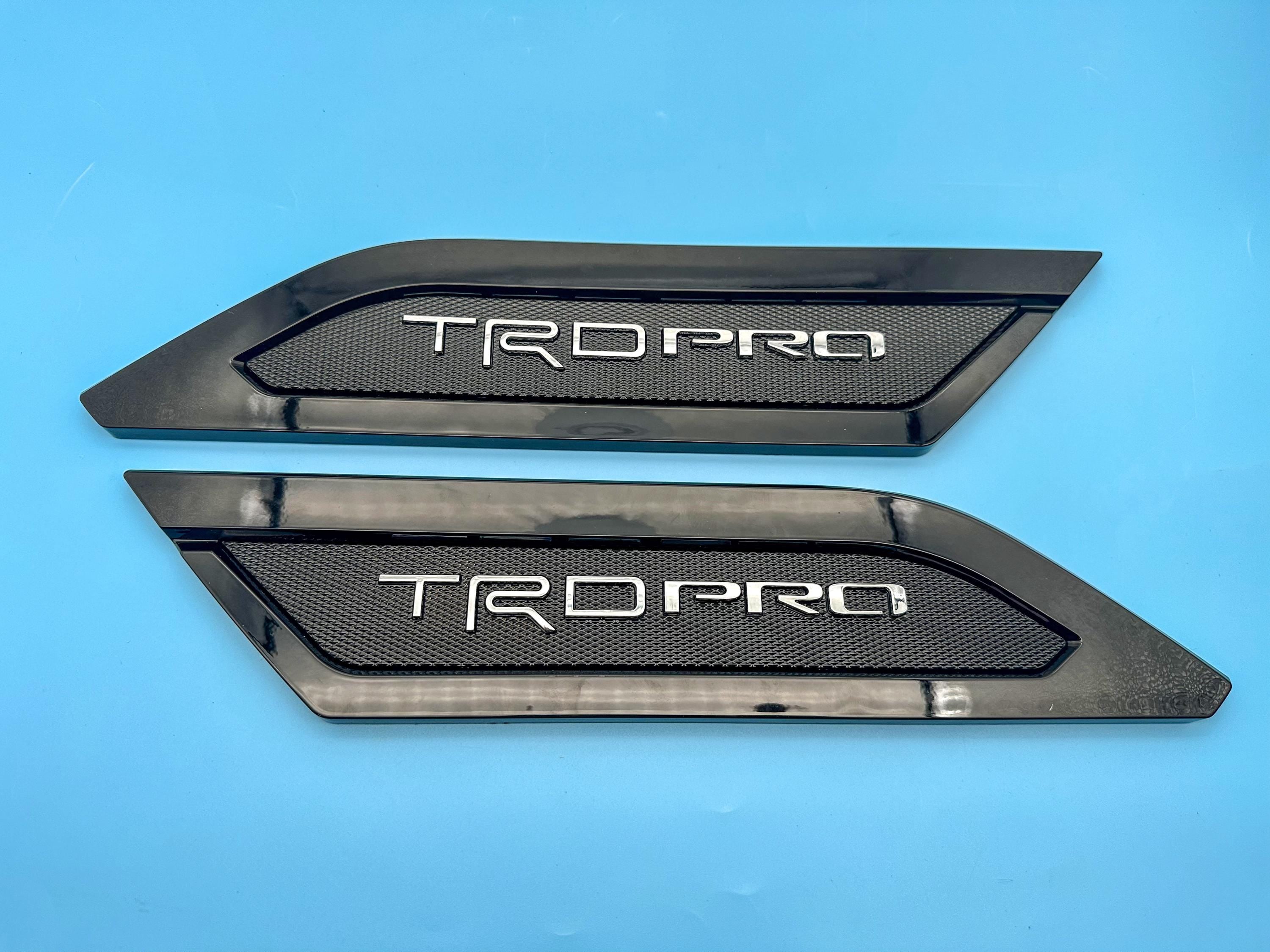 Black Door Side Body Molding Trim For 2022-2025 Toyota Tundra TRD PRO