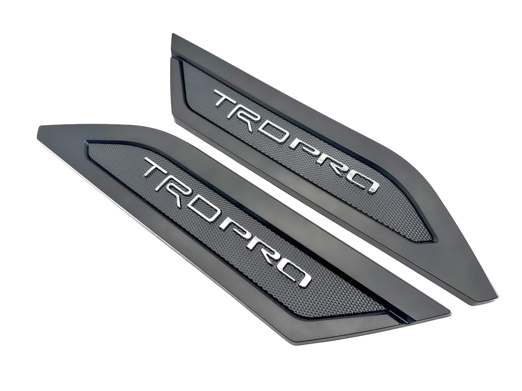 Matte Black Door Side Body Molding Trim For 2022-2025 Toyota Tundra TRD PRO