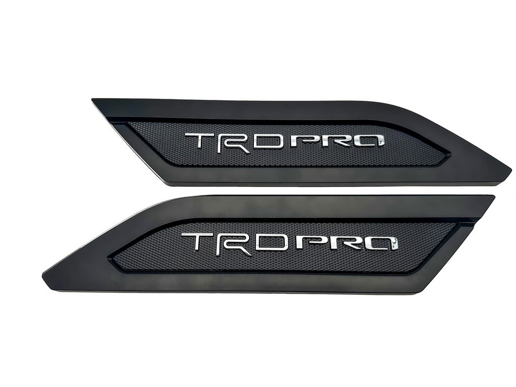 Matte Black Door Side Body Molding Trim For 2022-2025 Toyota Tundra TRD PRO
