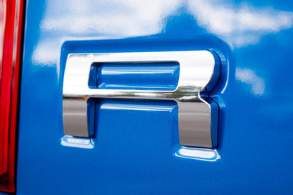 Chrome Raised Tailgate Insert Letters Tailgate Letters Insert Plastic ABS Badge Fits 2019-2024 Ford Ranger Tailgate