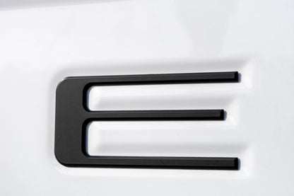 Matte Black Raised Tailgate Insert Letters Tailgate Letters Insert Plastic ABS Badge Fits 2019-2023 Ford Ranger Tailgate