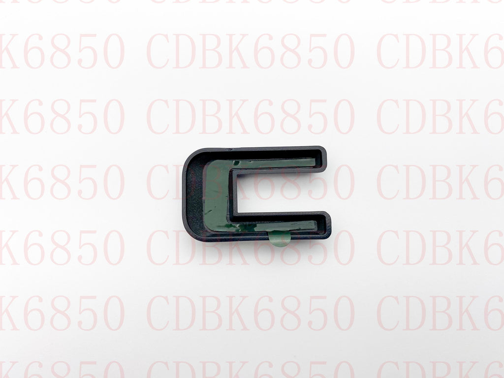 OVERLAY Matte Black Emblems Letters Fits 2023 and up Fit Chevy Colorado Fender & Tailgate Matte Black Badge Logo Emblem Truck