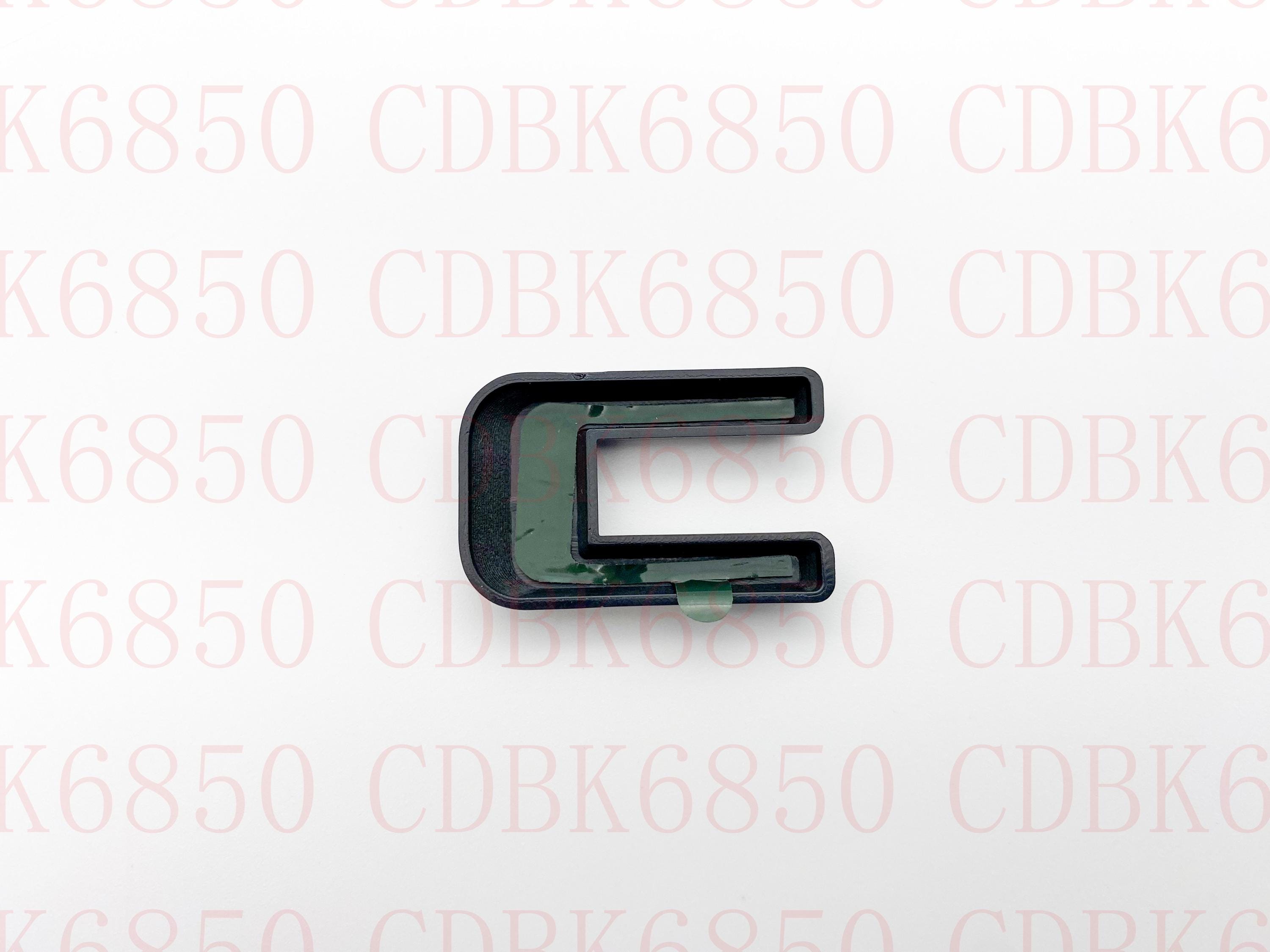 OVERLAY Matte Black Emblems Letters Fits 2023 and up Fit Chevy Colorado Fender & Tailgate Matte Black Badge Logo Emblem Truck