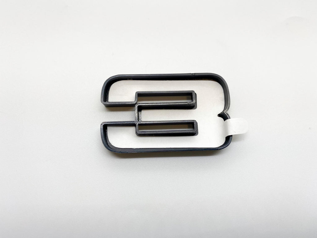 4Pcs Overlay Matte Black Doors Rear Emblems Fit 2007-2018 Silverado Sierra 3500HD LT