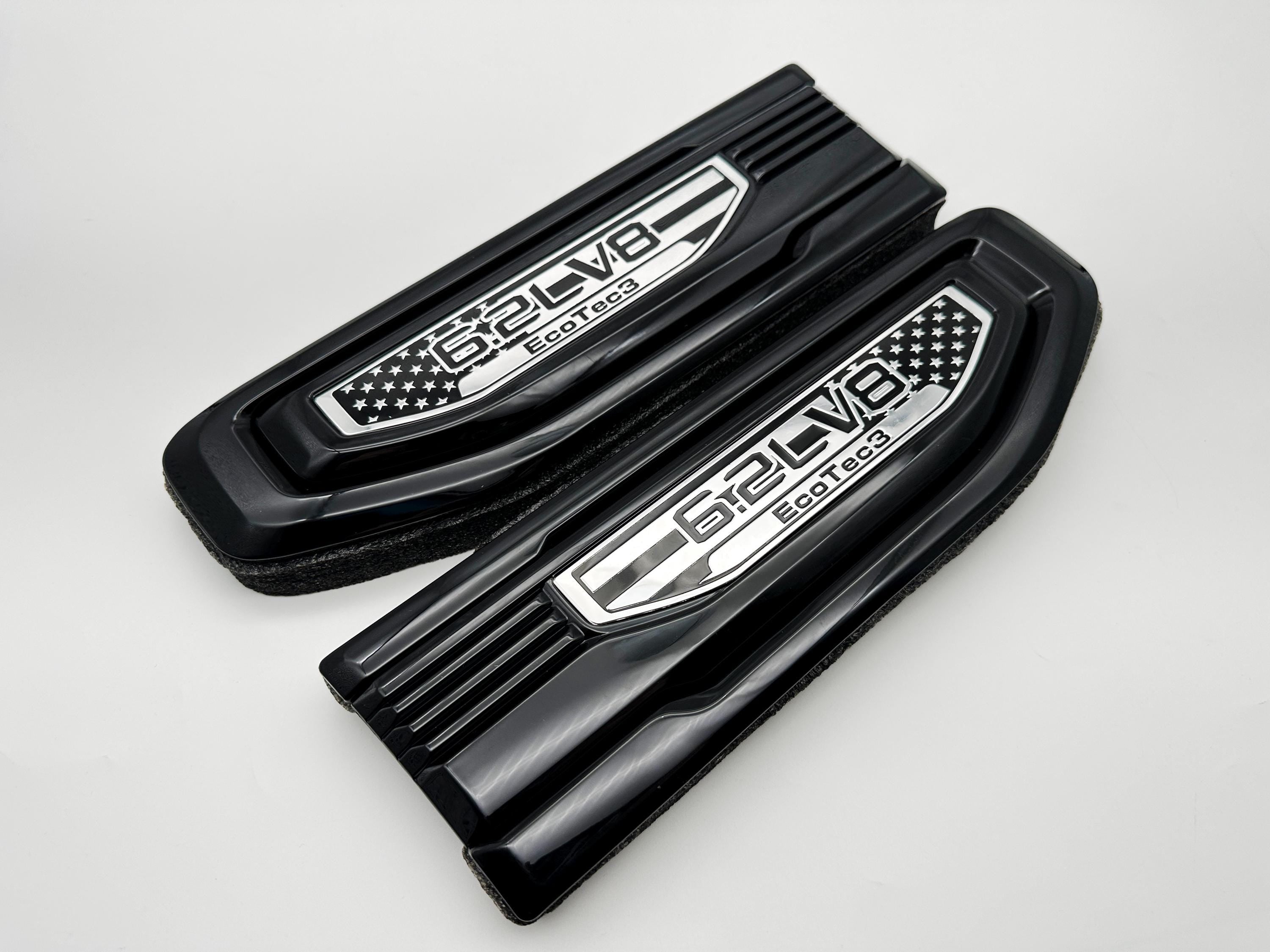 Black emblem Fit For 19-24 GMC Sierra 1500 6.2L V8 Duramax Fender Vent Emblem Kit Black 86532094