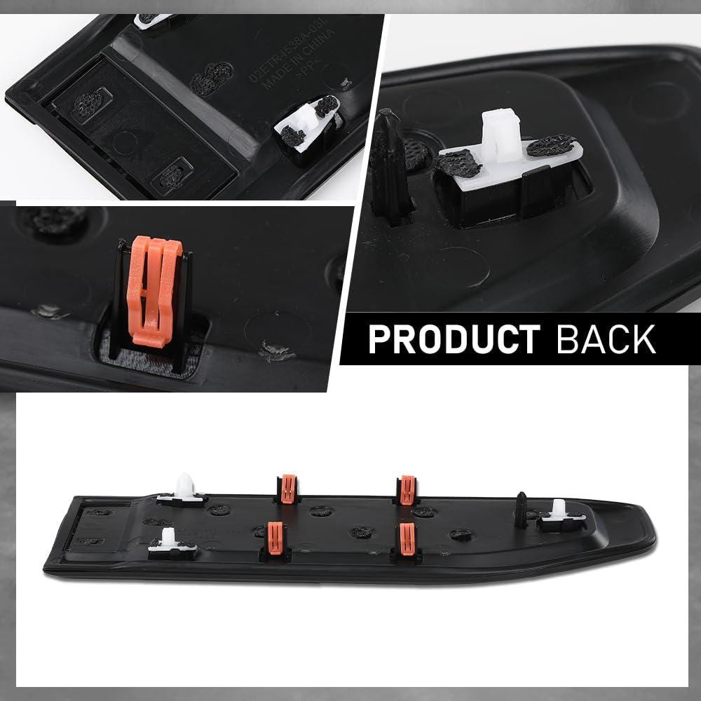 Black emblem Fit For 19-24 GMC Sierra 1500 6.2L V8 Duramax Fender Vent Emblem Kit Black 86532094