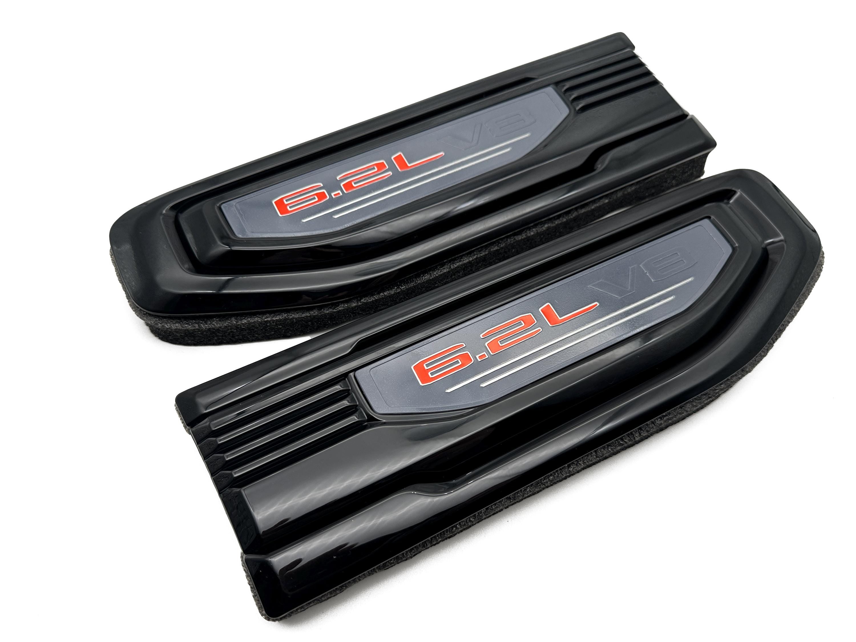 Black emblem Fit For 19-24 GMC Sierra 1500 6.2L V8 Duramax Fender Vent Emblem Kit Black 86532094