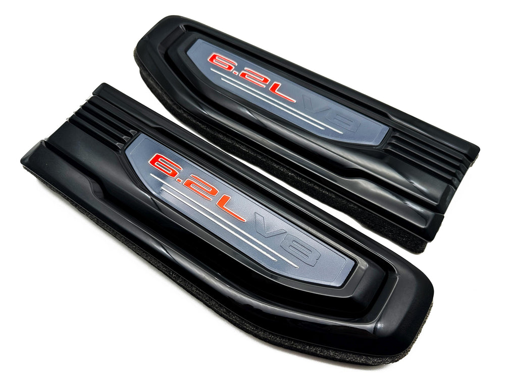 Black emblem Fit For 19-24 GMC Sierra 1500 6.2L V8 Duramax Fender Vent Emblem Kit Black 86532094