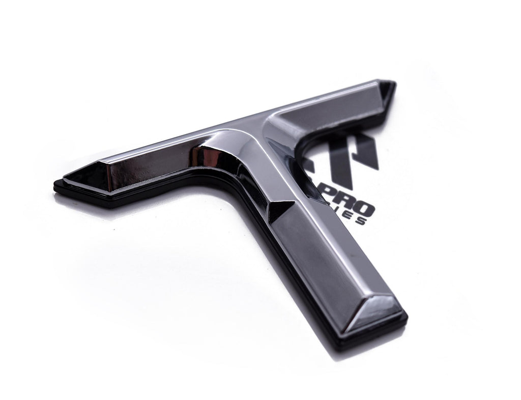 Chrome With Black Outline Premium 3D color matched Letters for 2014-2021 Tundra Rear tailgate