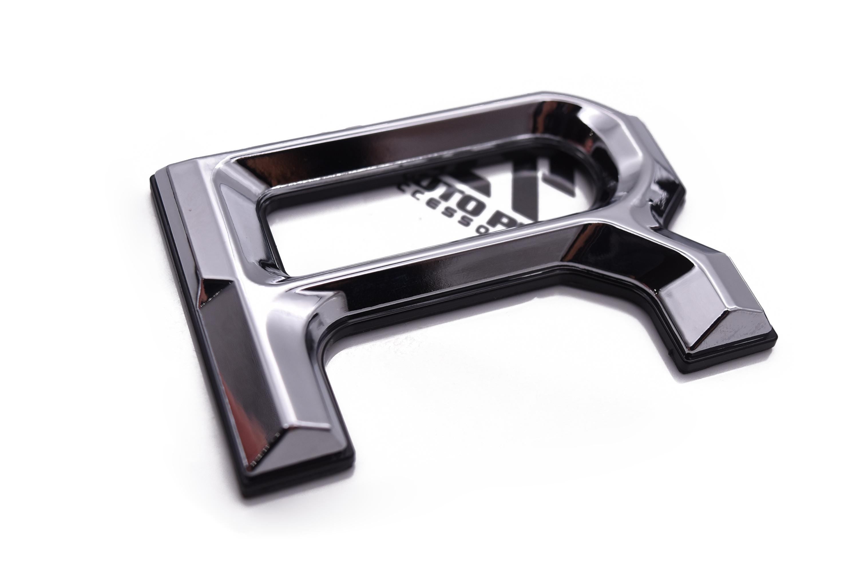 Chrome With Black Outline Premium 3D color matched Letters for 2014-2021 Tundra Rear tailgate