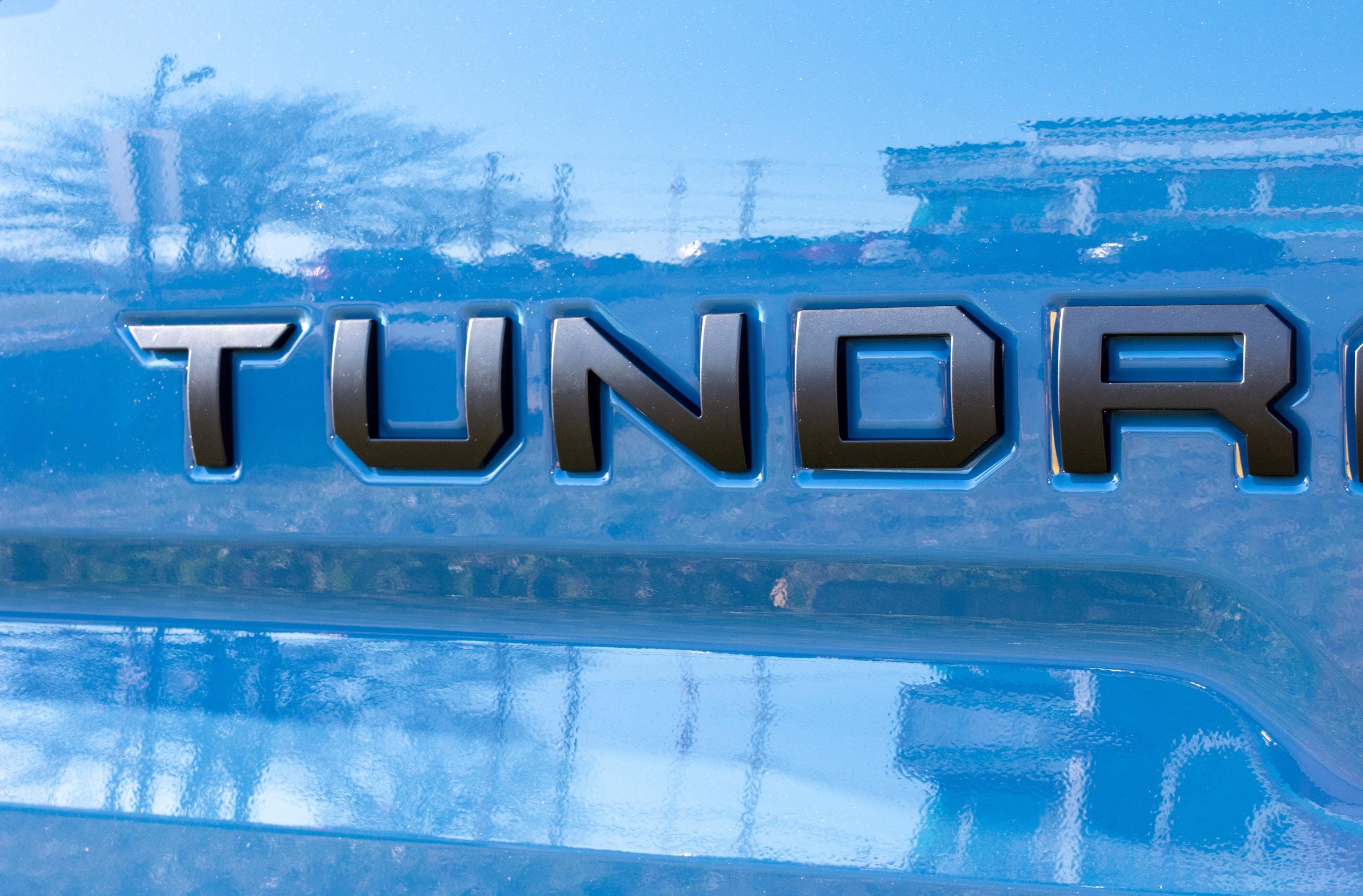 Chrome Premium 3D color matched Letters for 2014-2021 Tundra Rear tailgate