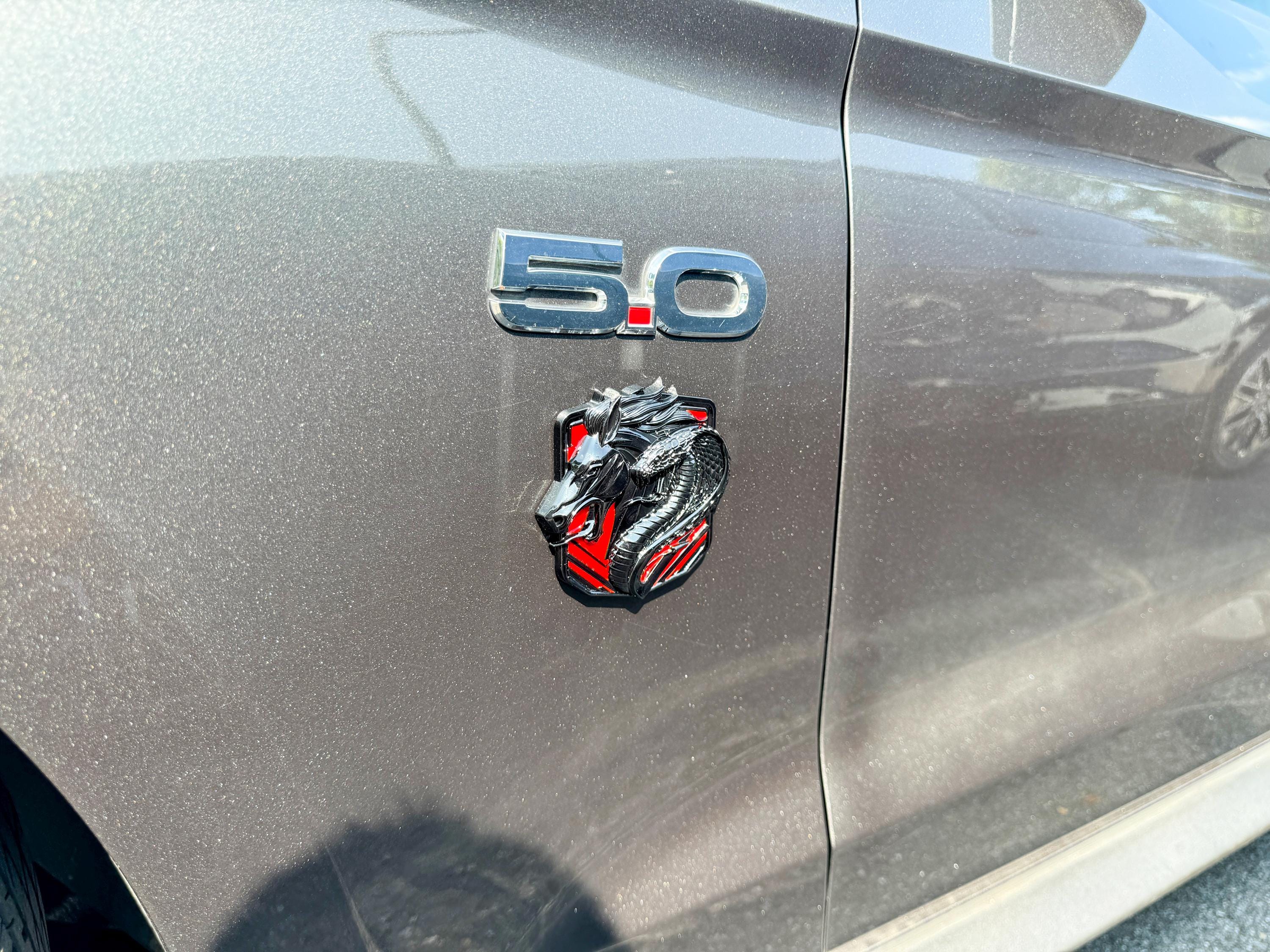 Coyote Emblem – Mustang Accessories for Fender/ Decklid/Bumper | OEM+ Style, 4"x4"