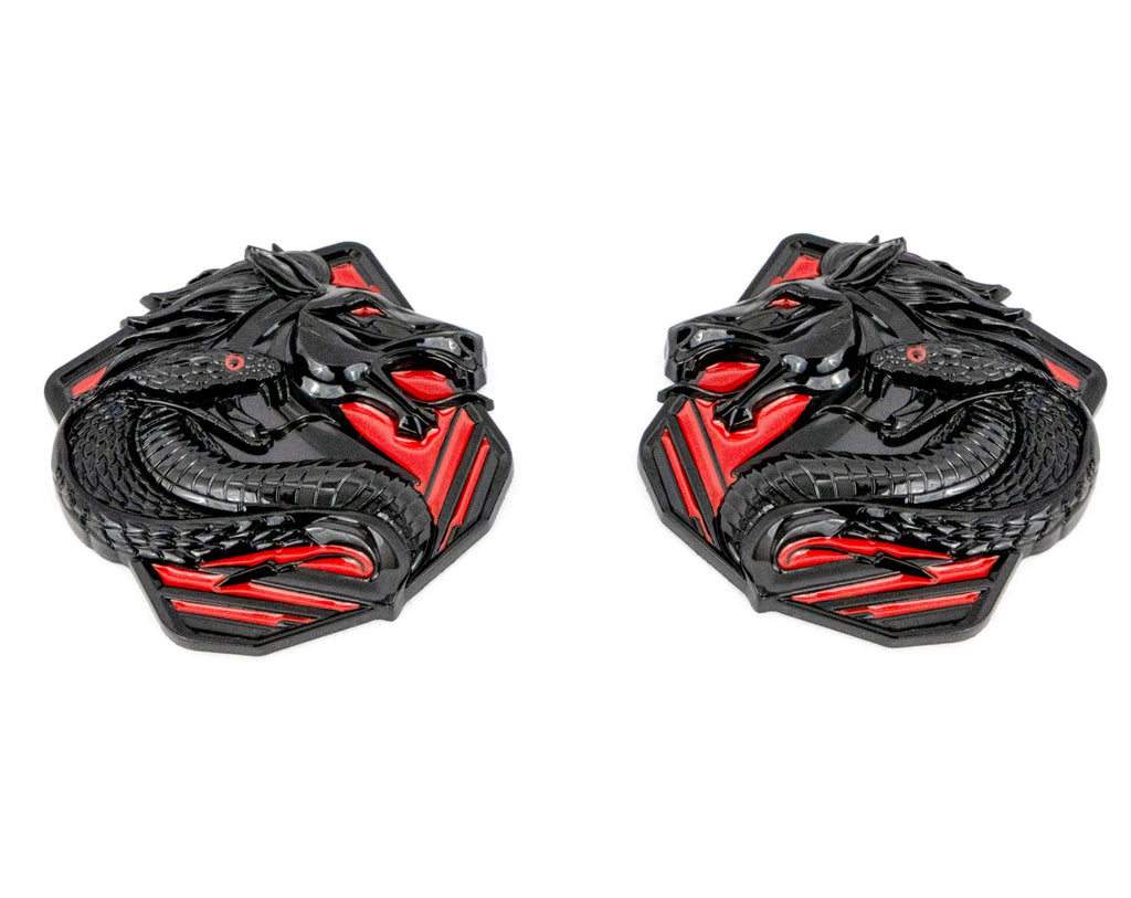 Coyote Emblem – Mustang Accessories for Fender/ Decklid/Bumper | OEM+ Style, 4"x4"