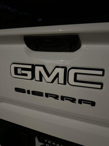 Doors Tailgate Gloss Black Emblem Overlay 2019-2025 GMC Sierra 1500  Elevation