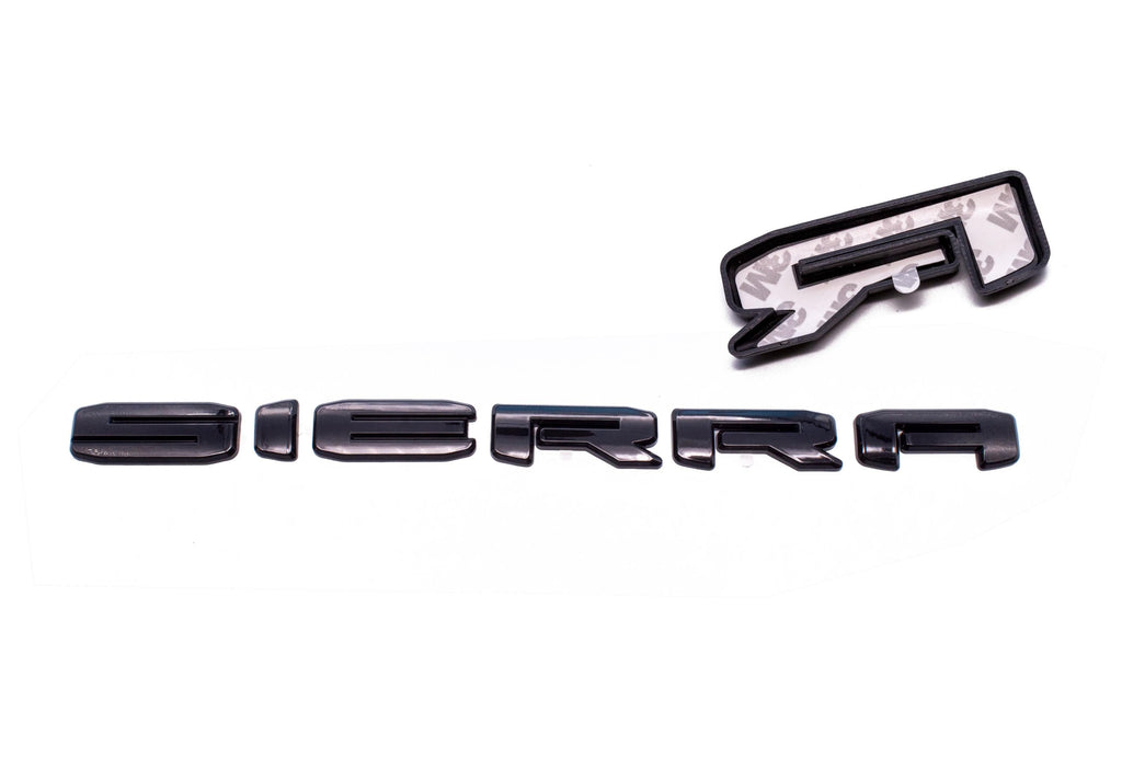 AT4X Overlay  Emblems  Fit 2023-2025 GMC Sierra 1500 AT4X