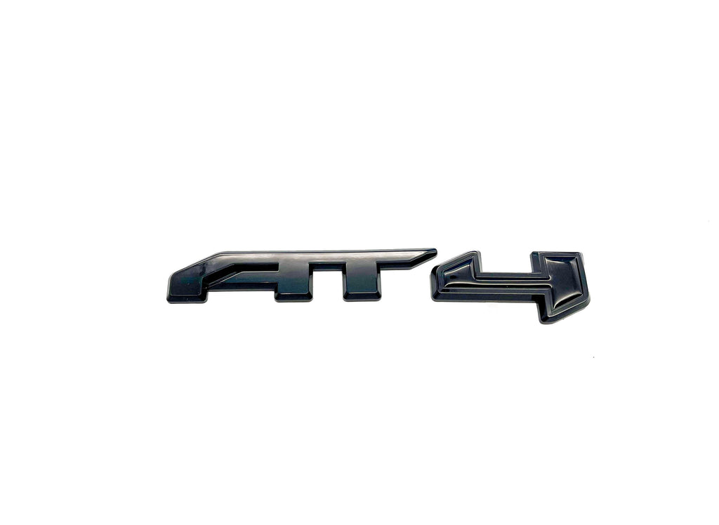 AT4 Overlay  Emblems  Fit 2023-2025 GMC Sierra 1500 AT4