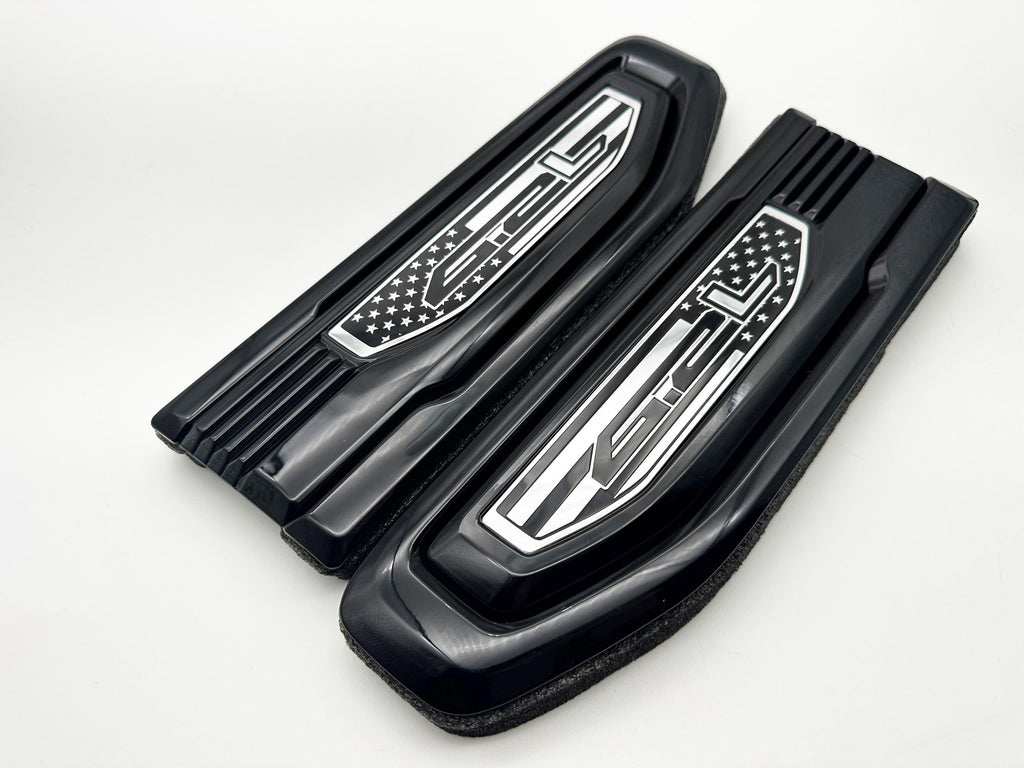 Black emblem Fit For 19-24 GMC Sierra 1500 6.2L V8 Duramax Fender Vent Emblem Kit Black 86532094