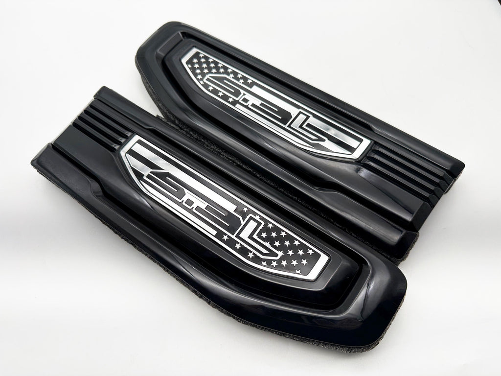 Black emblem Fit For 19-24 GMC Sierra 1500 5.3L V8 Duramax Fender Vent Emblem Kit Black 86532094