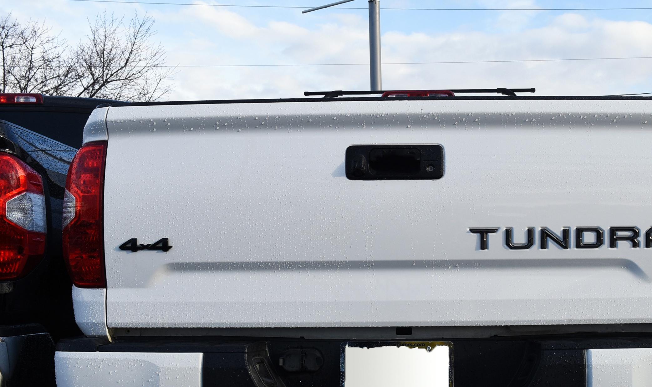 Gray With Black Outline Premium 3D color matched Letters for 2014-2021 Tundra Rear tailgate