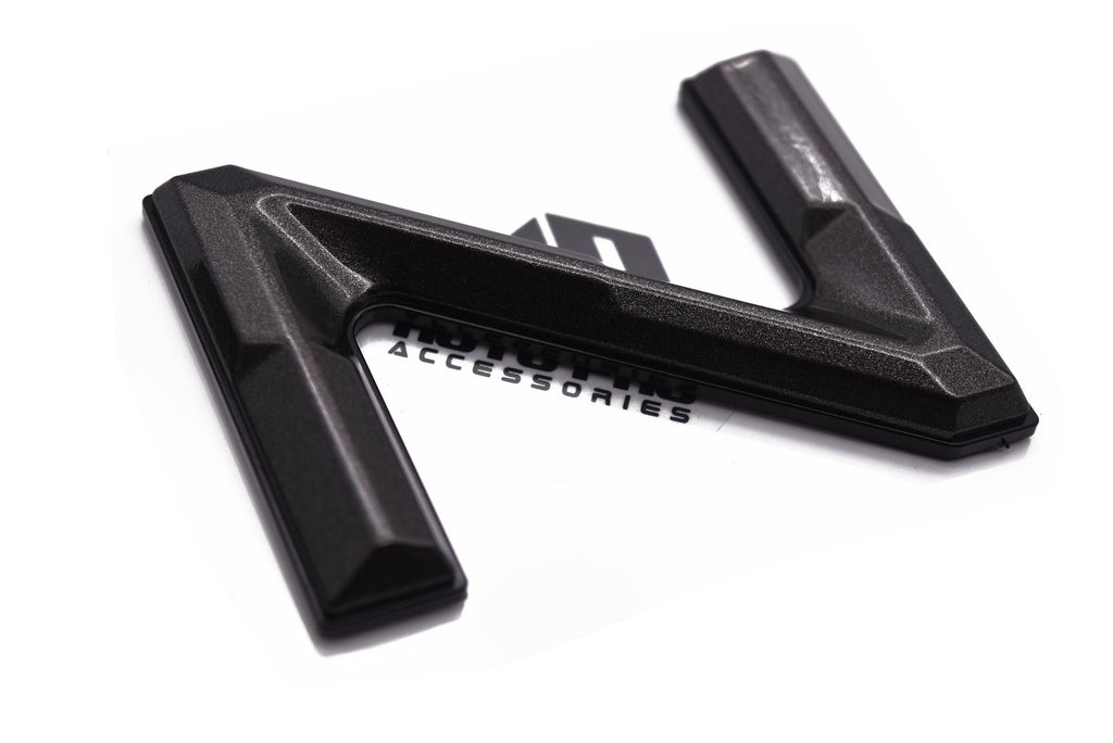 Gray With Black Outline Premium 3D color matched Letters for 2014-2021 Tundra Rear tailgate