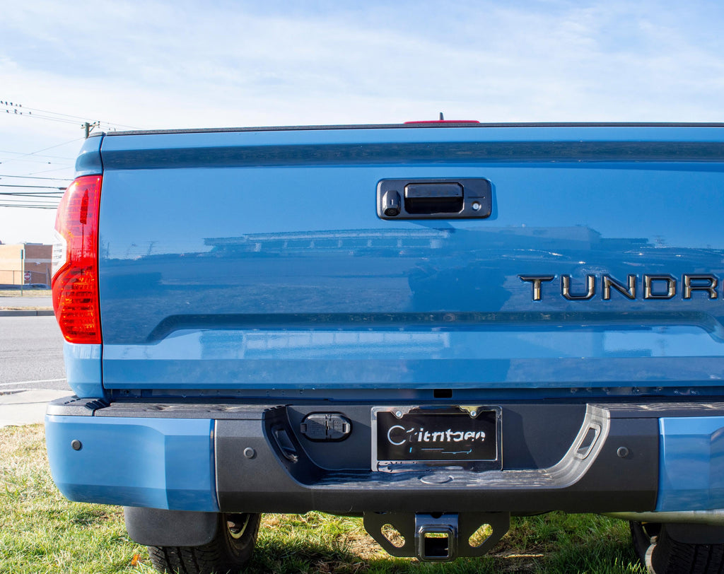Gray With Black Outline Premium 3D color matched Letters for 2014-2021 Tundra Rear tailgate