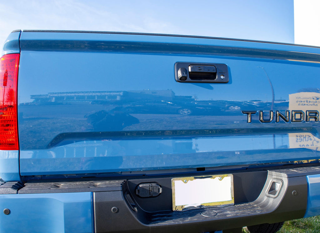 Gray With Black Outline Premium 3D color matched Letters for 2014-2021 Tundra Rear tailgate