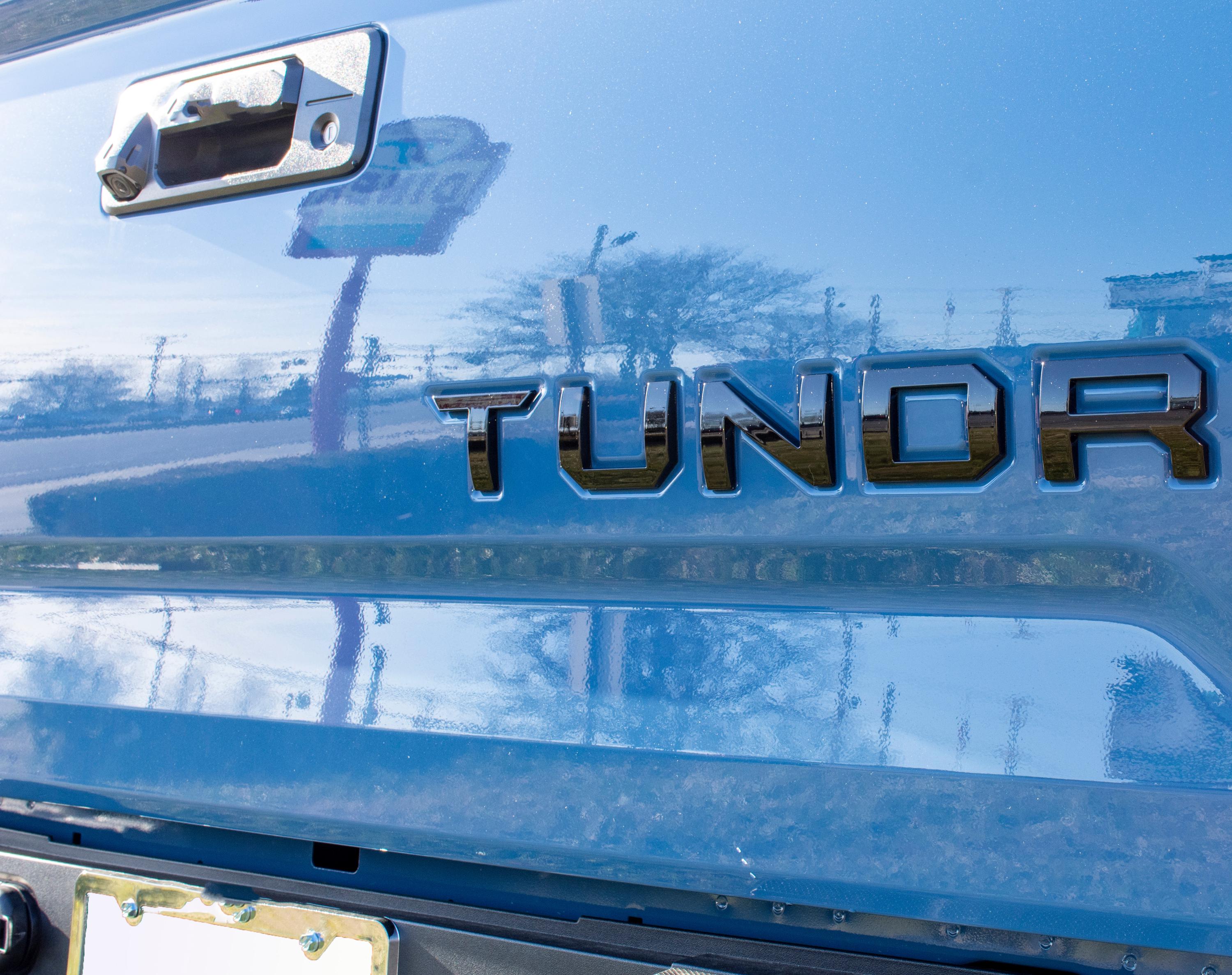 Gloss Black Premium 3D color matched Letters for 2014-2021 Tundra Rear tailgate