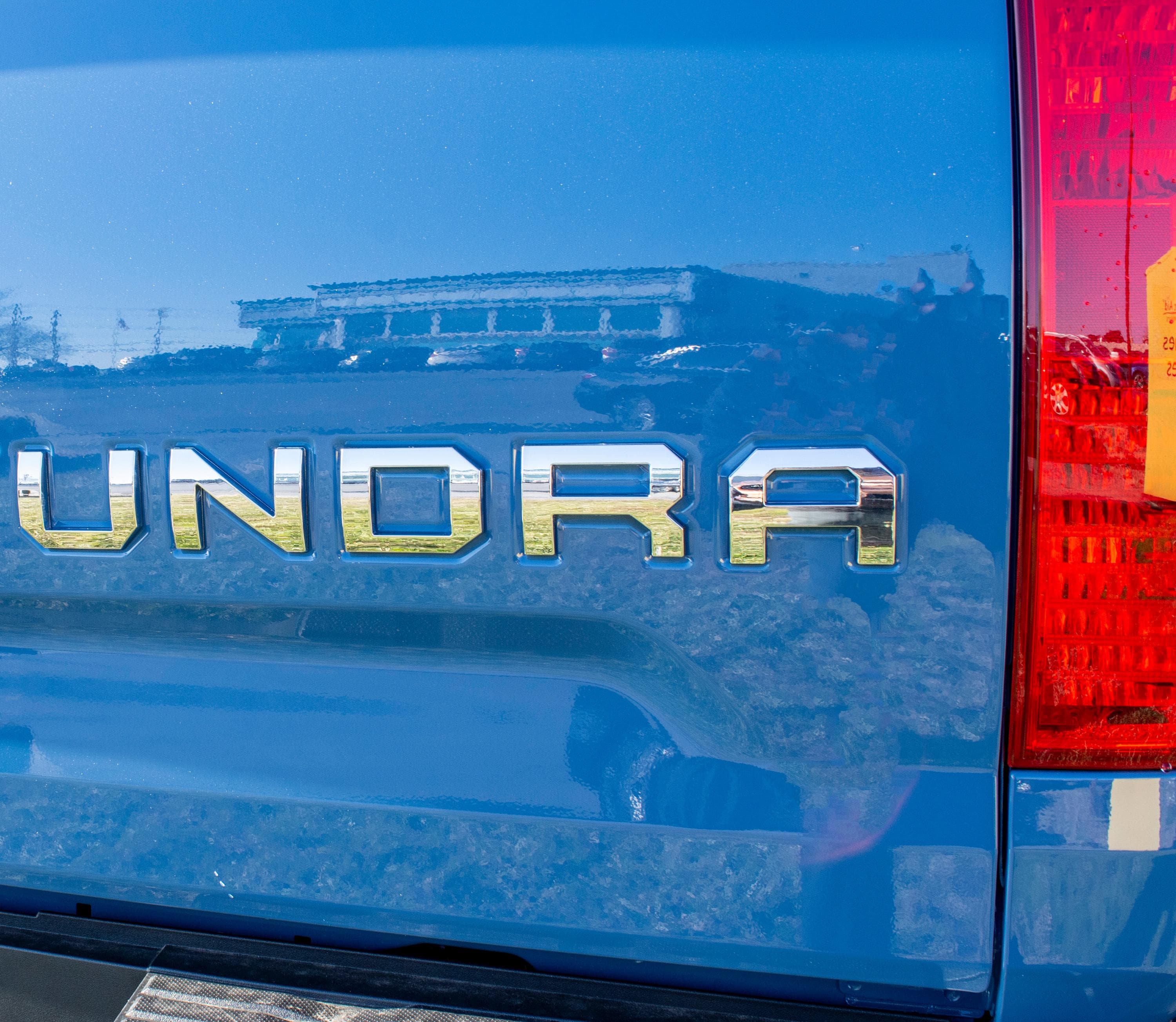 Chrome Premium 3D color matched Letters for 2014-2021 Tundra Rear tailgate