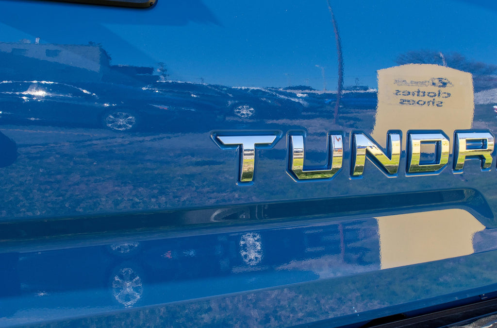 Chrome Premium 3D color matched Letters for 2014-2021 Tundra Rear tailgate