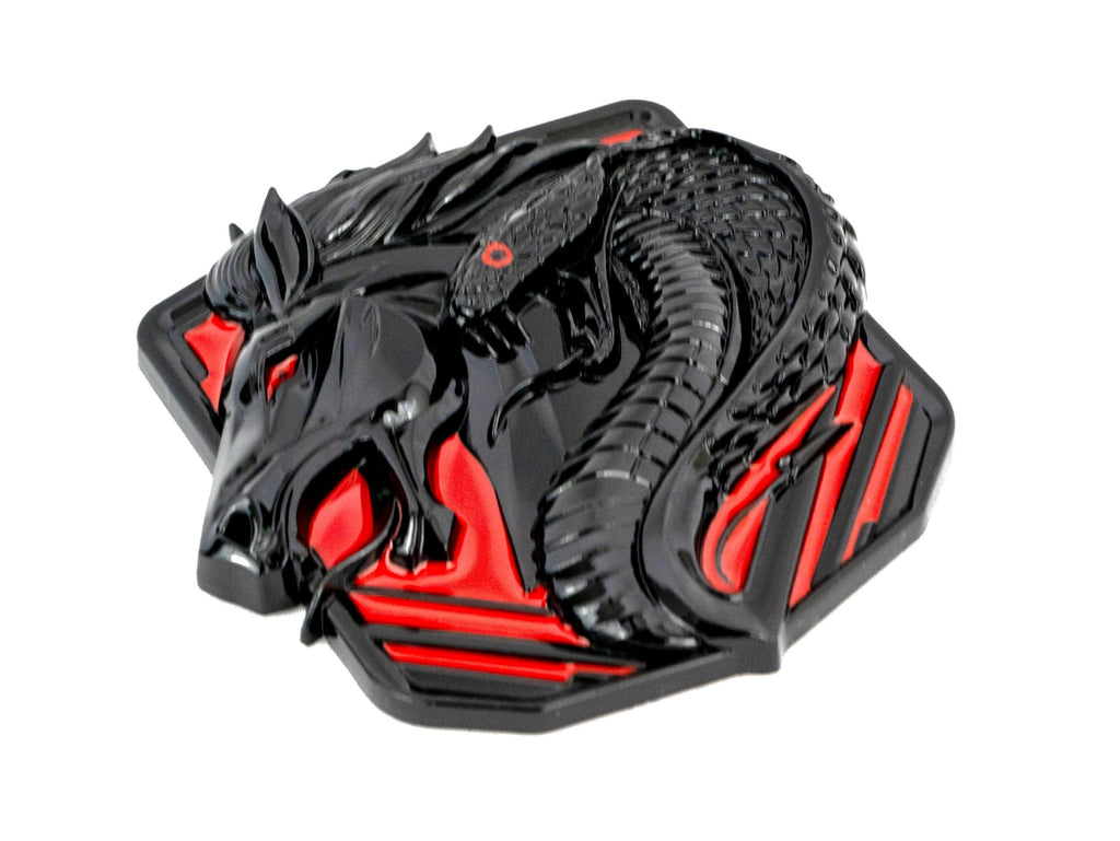 Coyote Emblem – Mustang Accessories for Fender/ Decklid/Bumper | OEM+ Style, 4"x4"