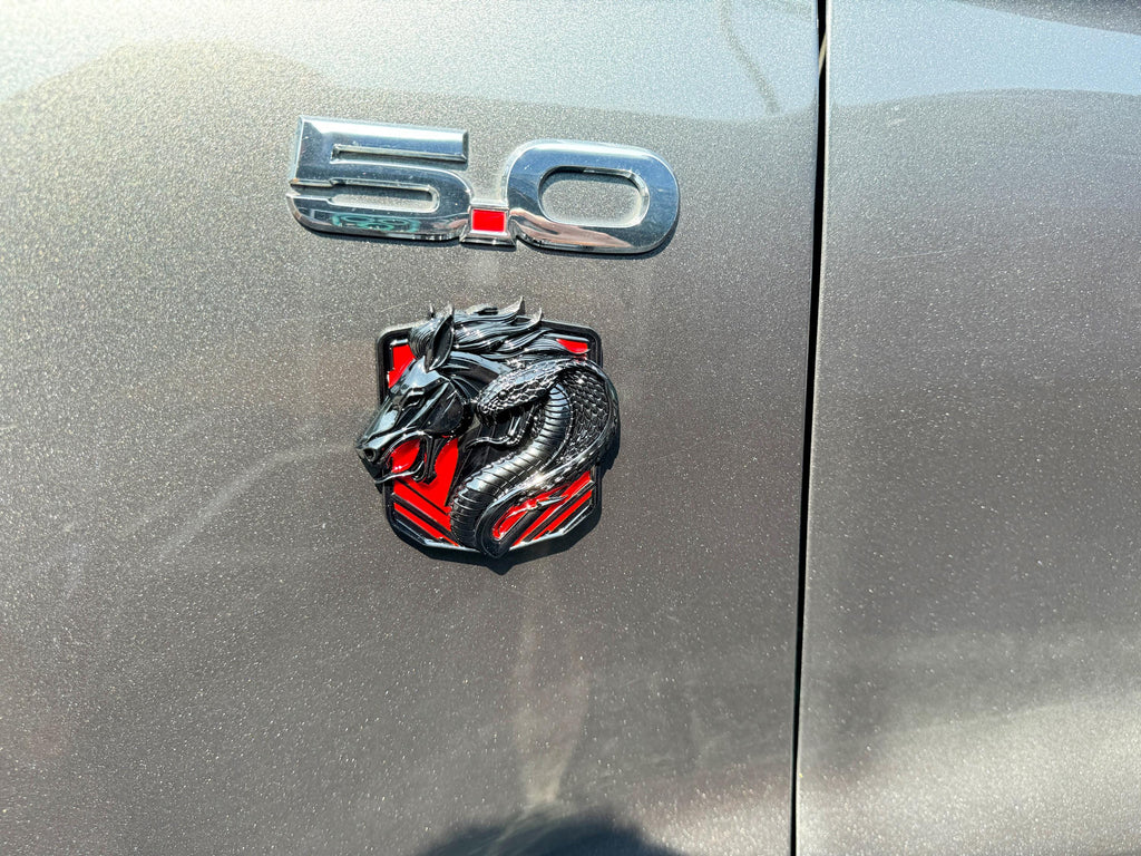 Coyote Emblem – Mustang Accessories for Fender/ Decklid/Bumper | OEM+ Style, 4"x4"