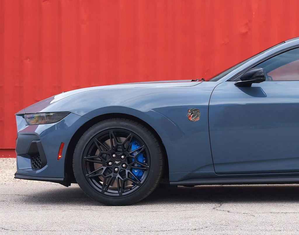 Coyote Emblem – Mustang Accessories for Fender/ Decklid/Bumper | OEM+ Style, 4"x4"