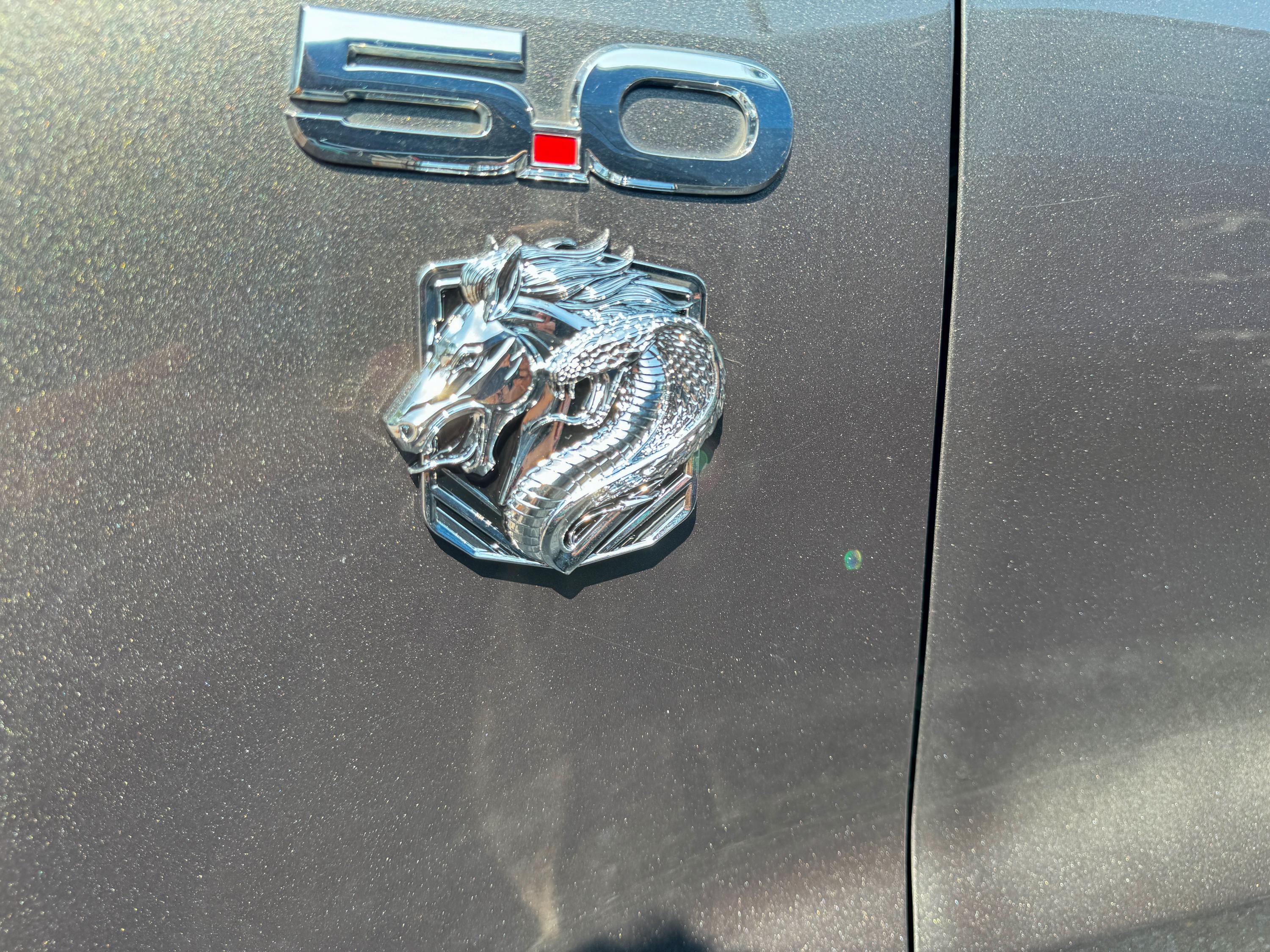 Coyote Emblem – Mustang Accessories for Fender / Door | OEM+ Style, 4"x4" Chrome