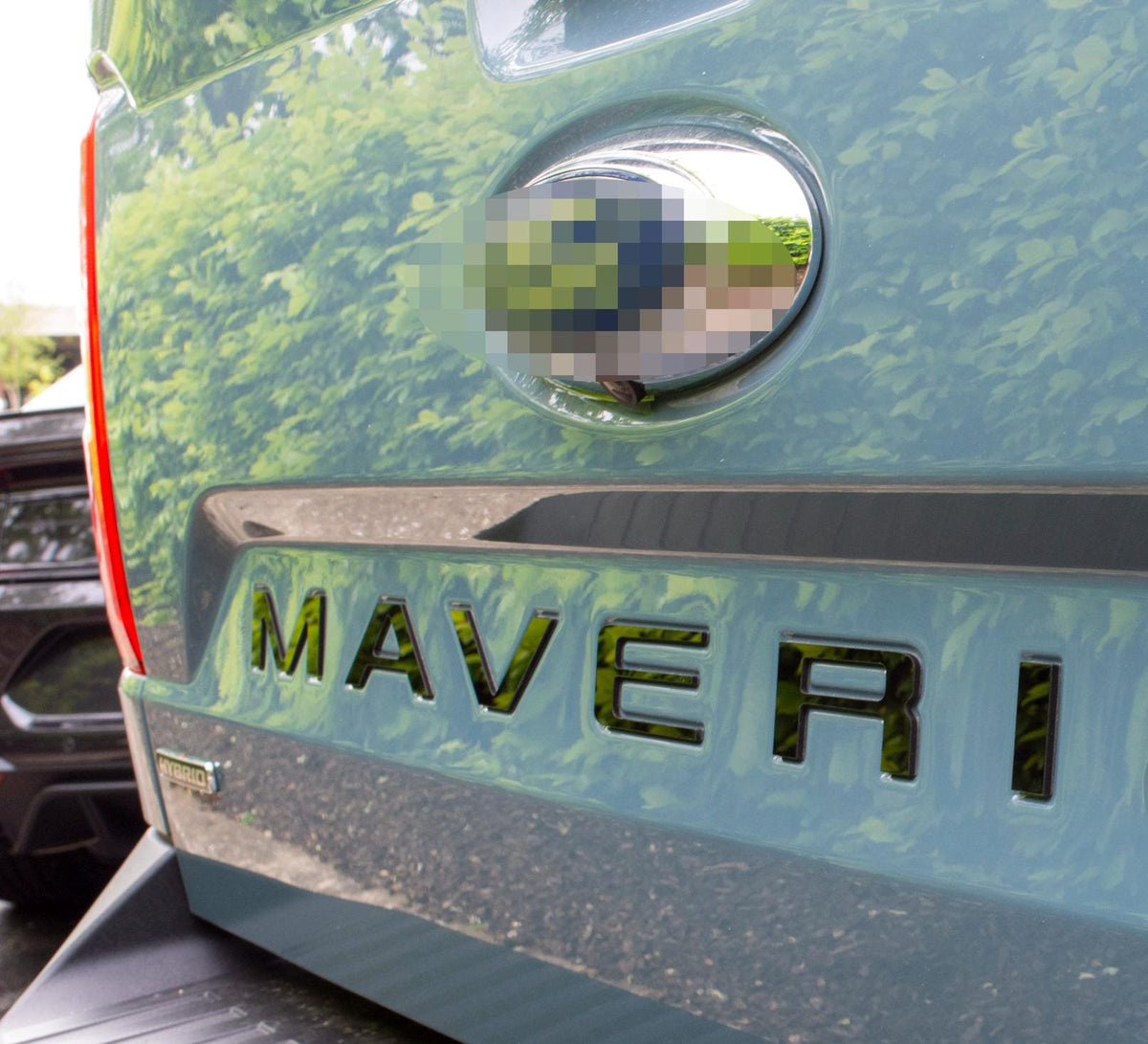 Raised Badges Fits 2022-2025 Ford Maverick Tailgate Letters ABS Plastic Insert Decals - Durable Raised Badge Kit